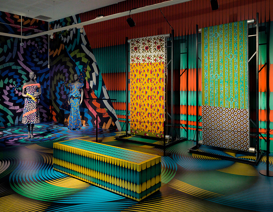 弗里斯科织物展览展现了颜色和文化之间的碰撞 资讯 新创意设计_创意，让设计更多彩！设计，让生活更美好